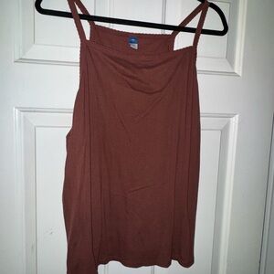 Old Navy Red Sleeveless Camisole Top